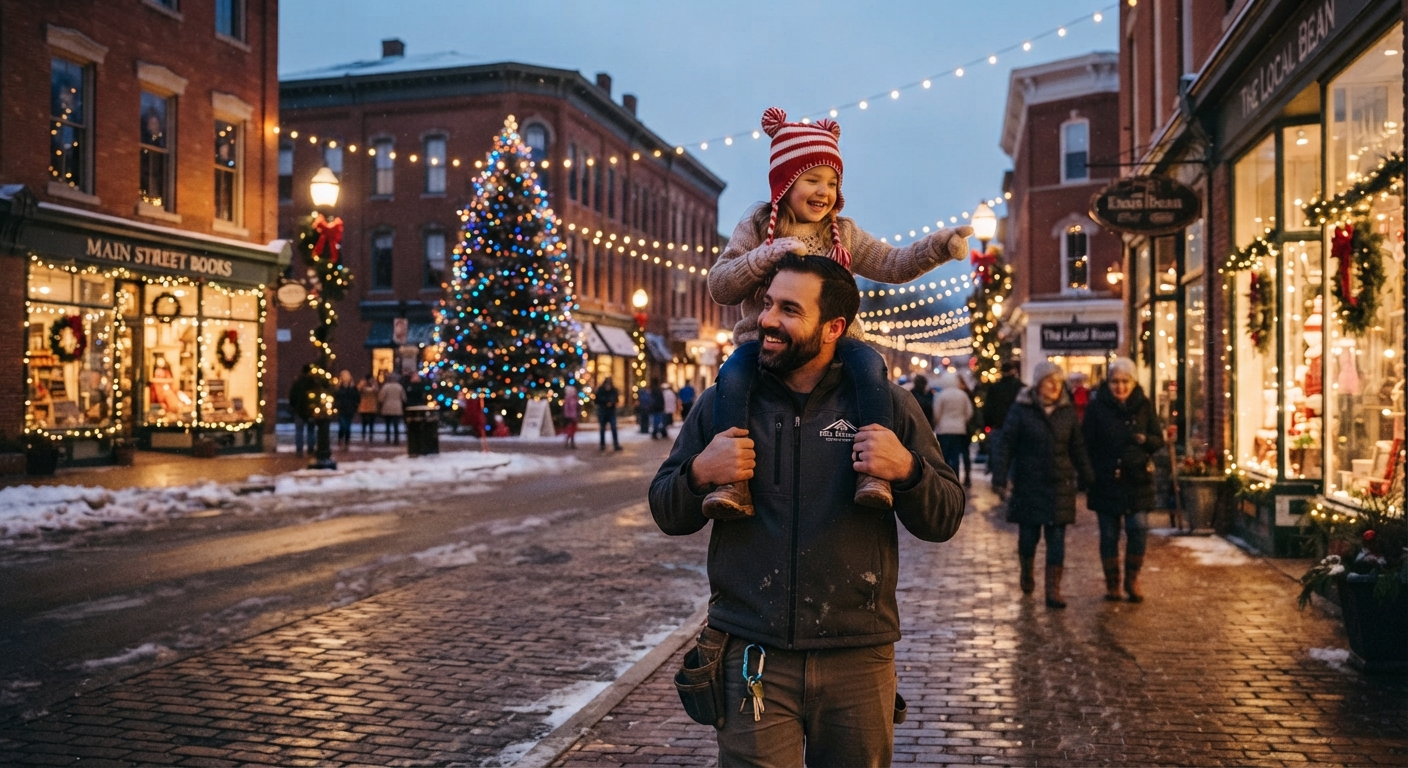 Families and communities served through holiday lighting work